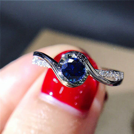 Creative Twisted Arm Eight Heart Eight Arrow Zircon Ring for Women's Engagement Ring - V.I.P Digital Presence