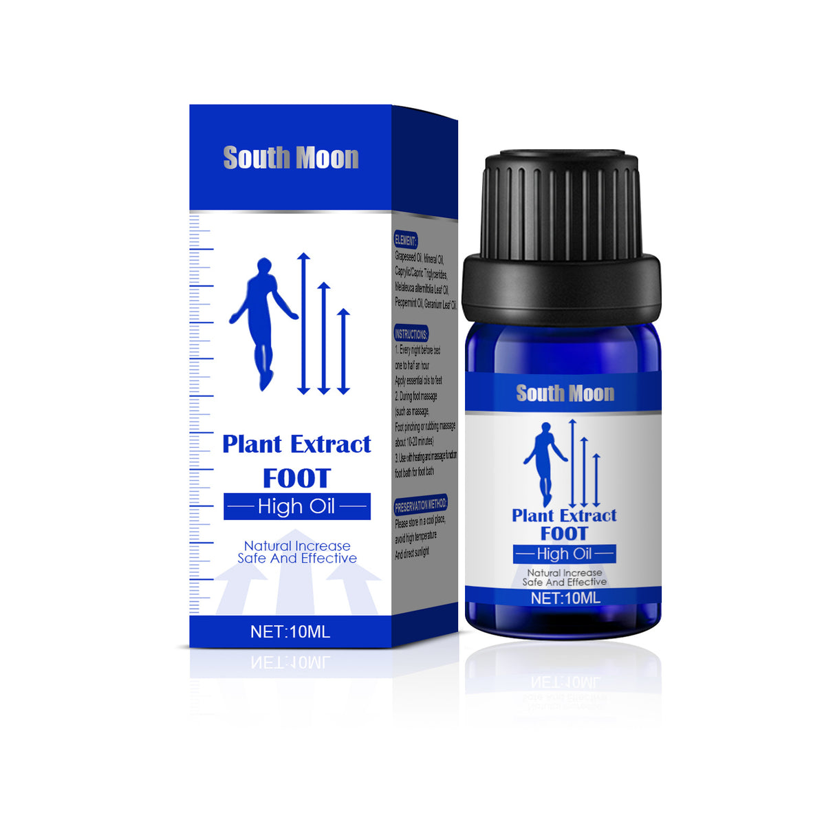 Plant Health High Essence Oil Plantar Acupoint Stimulation Health Long Massage Essential Oil Height Growth Care Oil - V.I.P Digital Presence
