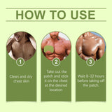Men's Breast Care Adhesive Firming Skin To Lift Contour Men's Chest Care Shaping Adhesive - V.I.P Digital Presence