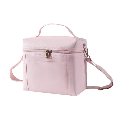 Women's lunch bag. Light, insulated, leak - proof, waterproof. Adjustable strap, reusable, for work, picnic, travel. - V.I.P Digital Presence