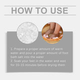 Sea Salt Foot Bath Salt Sea Salt Foot Soak Feet Beauty Body Firming Body Skin Moisturizing Care Foot Bath Salt