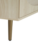 Corner cabinet ,Rattan door,Freestanding Corner Tables For Small Spaces, Corner Shelf Stand For Living Room, Kitchen, Bathroom - V.I.P Digital Presence