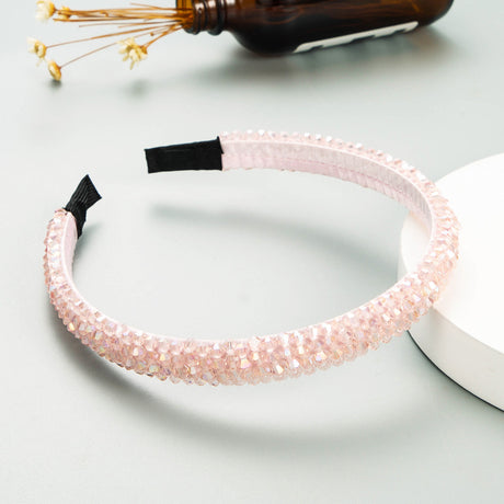 Fish Line Braided String Crystal Hair Band Korean Temperament Senior Sense Wash Face Headband - V.I.P Digital Presence