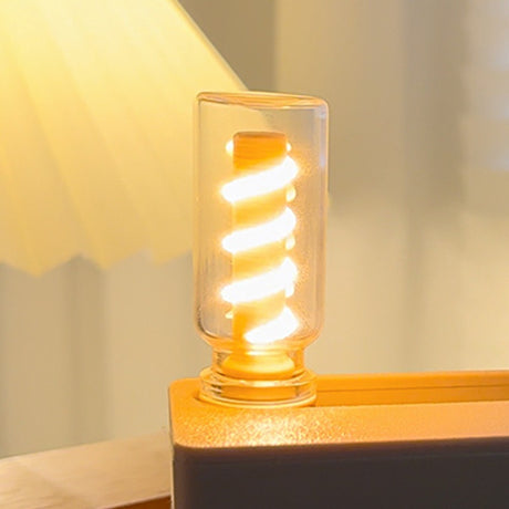 Single bulb without base creative mechanical magnetic night light desktop decoration bedroom atmosphere light outdoor camping stress relief - V.I.P Digital Presence