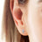 925 Sterling Silver Moissanite Stud Earrings - V.I.P Digital Presence
