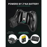 Suitable for Xbox 360/Xbox 360 slim/PC wireless controller 2.4G wireless connection dual vibration controller - V.I.P Digital Presence