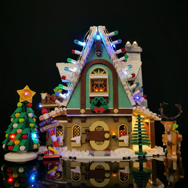 Suitable for LEGO 10275 Christmas Series Elf Magic House LED Remote Control Light - V.I.P Digital Presence