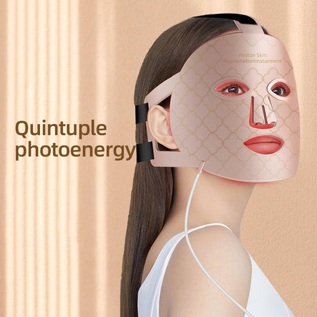 8 Colors Skin Care Face Masking Beauty Led Silicone Mask Infrared Red Light Therapy Led Face Mask - V.I.P Digital Presence