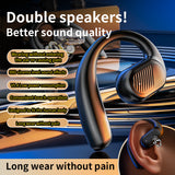 Business Sports Single Side Bluetooth Earphones New Car Mounted Bluetooth Earphones Wireless No In Ear Long Battery Life - V.I.P Digital Presence
