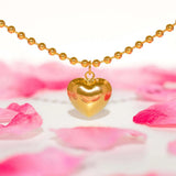 Titanium Steel Heart Pendant Copper Necklace - V.I.P Digital Presence