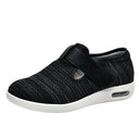 Summer and autumn styles with added fat and widened elderly shoes healthy walking and casual shoes for women easy to put on and take off adjustable shoes - V.I.P Digital Presence