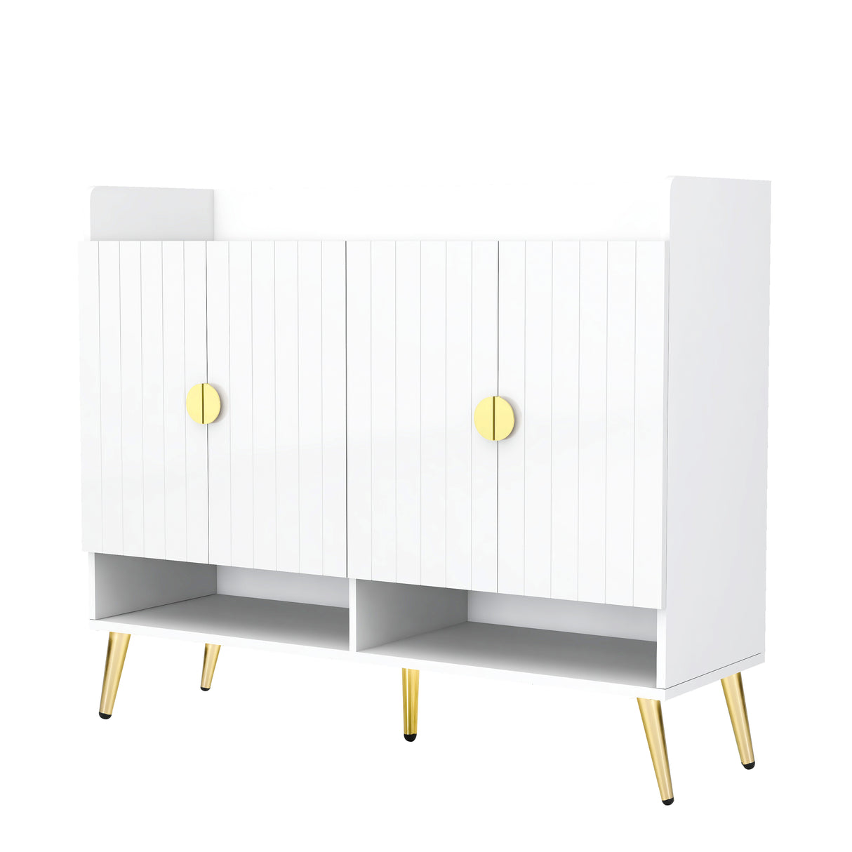 U-Can shoe cabinet with door, 11 layers with adjustable shelves, modern wooden shoe cabinet (PVC surface) - V.I.P Digital Presence