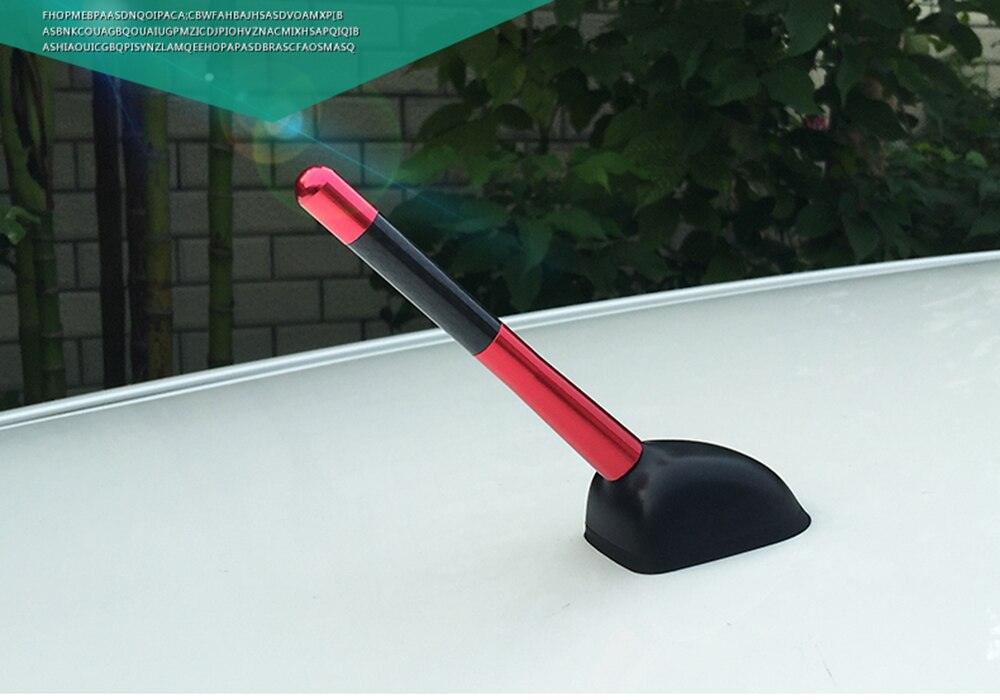 12cm Carbon Fiber Short Radio Antenna for Ford Focus Fiesta Peugeot Mazda Citroen Opel Astra Skoda Toyota Corolla Car Styling - V.I.P Digital Presence