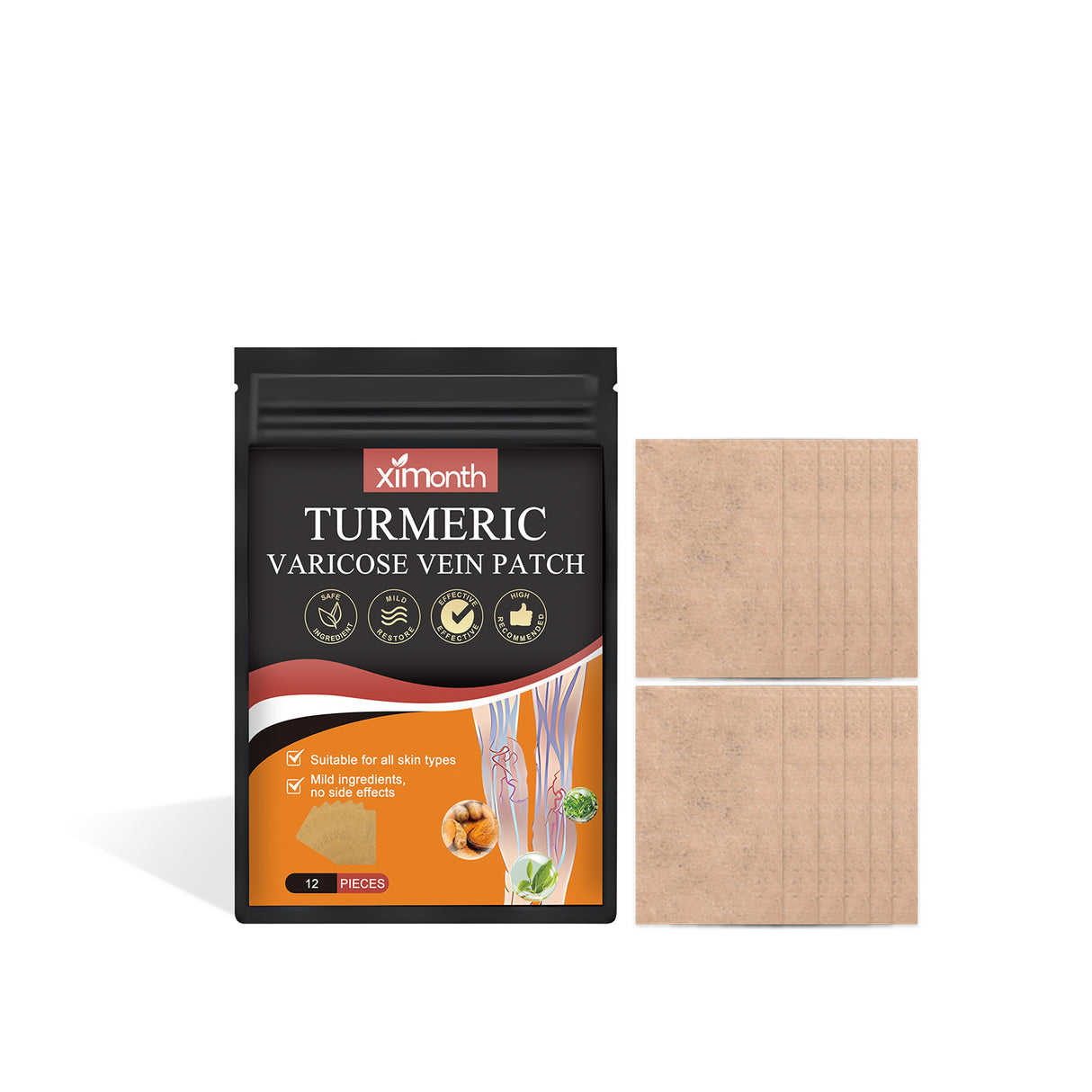 Leg Care Patch To Relieve Leg Discomfort, Blue Veins And Bumps Mild Formula To Protect Leg Vitality - V.I.P Digital Presence