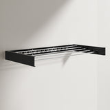 foldable retractable wall clothesline, 30kg, alu, 80/100cm, 5 bars, for bath/balcony. - V.I.P Digital Presence