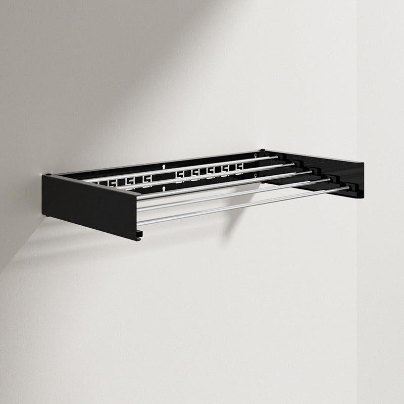 foldable retractable wall clothesline, 30kg, alu, 80/100cm, 5 bars, for bath/balcony. - V.I.P Digital Presence