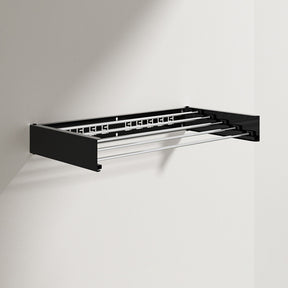 foldable retractable wall clothesline, 30kg, alu, 80/100cm, 5 bars, for bath/balcony. - V.I.P Digital Presence