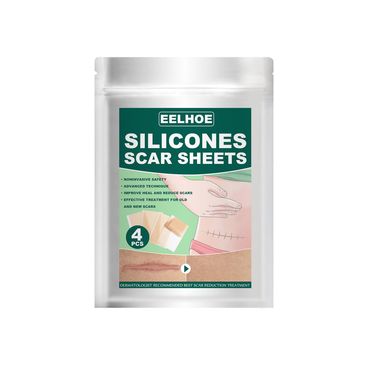 Silicone Gel Repair Patch, Fade Marks Transparent Care Skin Repair Patch - V.I.P Digital Presence