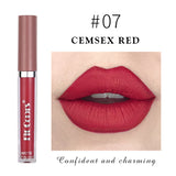 Fit Colors Matte Non Stick Cup Lip Gloss Fog Face Velvet Thin Tube Liquid Lipstick - V.I.P Digital Presence
