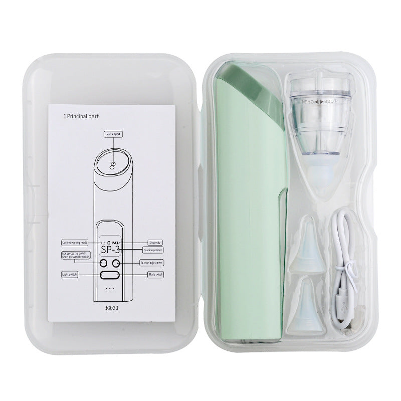 Nasal suction device charging electric nasal suction device with three levels of suction music lights baby cleaning nasal mucus - V.I.P Digital Presence