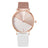 top brand women's watch leather rose gold dress female clock luxury brand design women watches simple fashion ladies watch - V.I.P Digital Presence