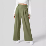 Hanging high waist wide leg versatile casual loose pants - V.I.P Digital Presence