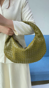 Large size women's woven bag large capacity hand-held armpit bag women's bag - V.I.P Digital Presence
