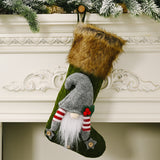 Christmas decoration products, faceless doll plush Christmas socks, creative faceless doll gift socks, elderly socks - V.I.P Digital Presence