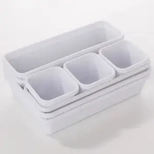 8pcs/set Adjustable Drawer Organizer Box Trays Make Up Cosmetics Sundries Divider Holder Kitchen Bathroom Closet Jewellery Box - V.I.P Digital Presence