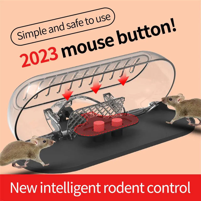 Catch Mice Mouse Artifact Transparent Upper Cover Increase Thickening Highly Sensitive Ully Automatic Large Space Design - V.I.P Digital Presence