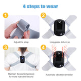 Smart Hunchback Corrector Standing Sitting Posture Children Students Adult Sitting Posture Corrector Induction Correction Belt - V.I.P Digital Presence