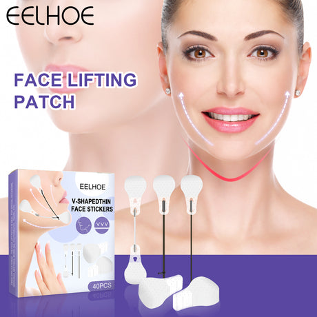 V-Shaped Thin Face Stickers, Tighten Facial Skin And Shrink Jaw Muscles V Face Lift Shaper - V.I.P Digital Presence