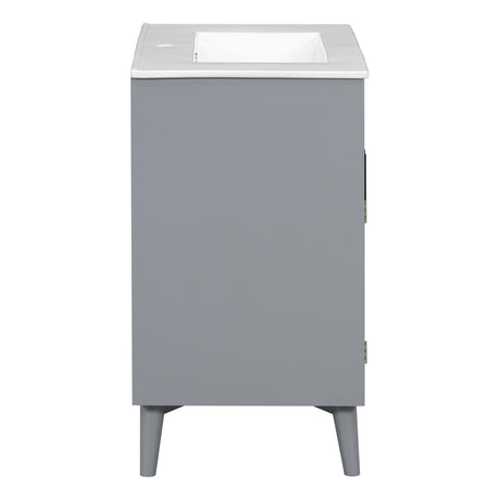 Bathroom vanity Set with Sink, Combo Cabinet, Bathroom Storage Cabinet - V.I.P Digital Presence