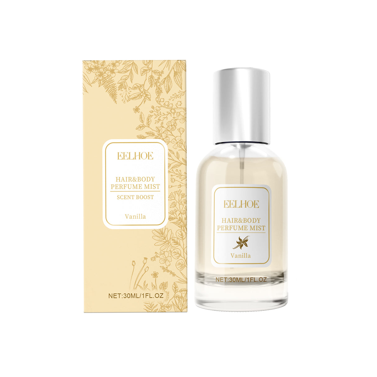 Vanilla Body Hair Perfume Spray Long-Lasting Light Fragrance Fresh Floral Fragrance Ladies Niche Perfume Spray - V.I.P Digital Presence