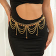 Fashionable retro star waist chain Waist chain metal street photography multi-layer pants chain - V.I.P Digital Presence