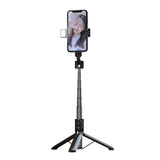 New P90 Series Tripod Reinforced Selfie Stick Outdoor Mobile Phone Live Support Dual Fill Light Selfie Stick