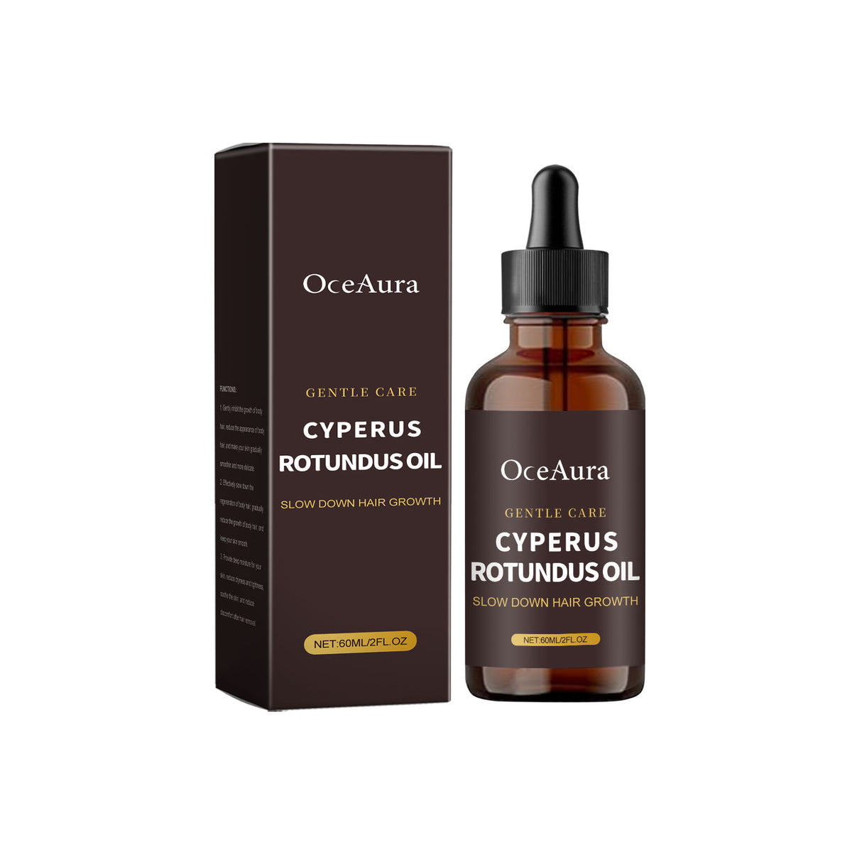 Aceite de tratamiento con acónito fragante que nutre suavemente la piel del cuerpo y la limpia. Aceite de tratamiento para la depilación.