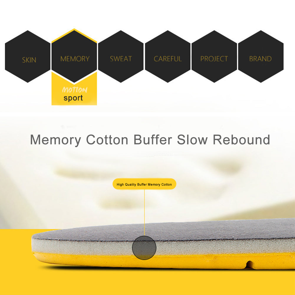 1Pair Outdoor Men Women Deodorize Foot Care Shoe Pad Can Be Cut Orthotic Memory Foam Sports Insoles Reusable Mountaineering - V.I.P Digital Presence