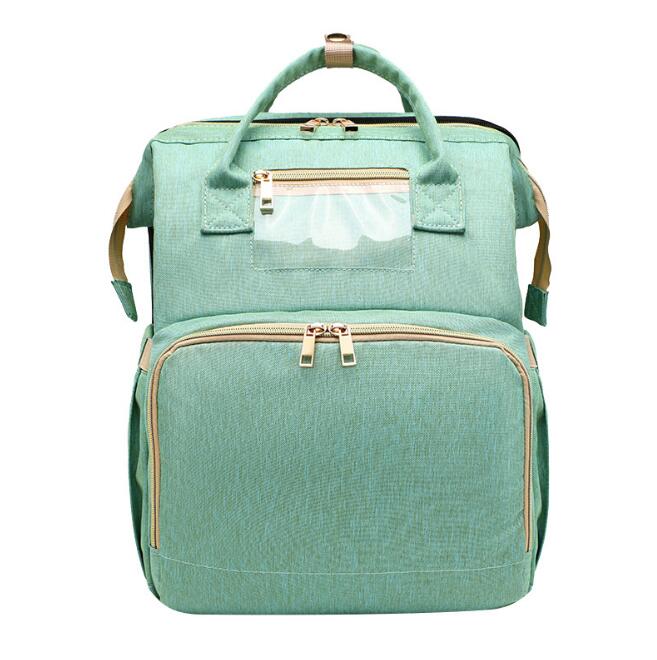 2in1 Multifunctional Baby folding bed  Travel Portable Large Capacity Shoulder Mommy Folding Crib Bags - V.I.P Digital Presence