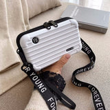PC hard shell toiletry bag 7-inch shoulder crossbody bag hand storage bag suitcase small bag - V.I.P Digital Presence