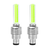 FORAUTO 2PCS Car Wheel LED Light Motocycle Bike Light Tire Valve Cap Decorative Lantern Tire Valve Cap Flash Spoke Neon Lamp - V.I.P Digital Presence