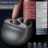 Foot Massager Equipment Feet Air Compression Foot Massager Vibrating Kneading Shiatsu Electric Heating Foot Massager - V.I.P Digital Presence