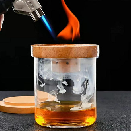 Wooden Smoker Beech Cocktail Smoker Set Wooden Cocktail Smoker - V.I.P Digital Presence