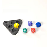 New Korean Gonggi Game Set with 5 Stones & Round Case. - V.I.P Digital Presence