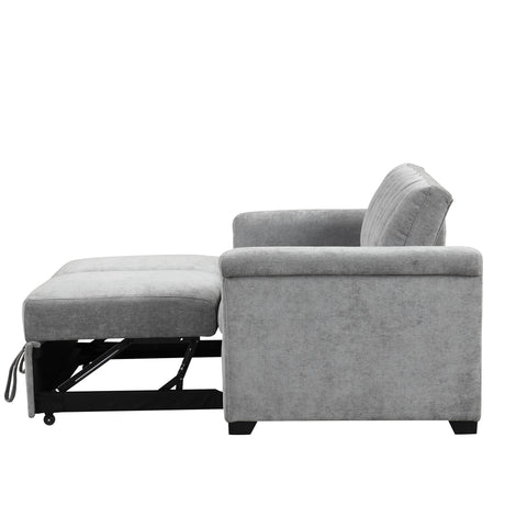 U_STYLE Convertible Soft Cushion Sofa Pull Bed ,for Two People to Sit On - V.I.P Digital Presence