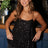 Sexy Sequin V-Neck Strapless Crop Top for Women Loose Fitting Blouse - V.I.P Digital Presence