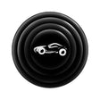 20pcs Universal Branded Silicone Car Door Shock Absorbing Buffers Protector Stickers Bumper, Fluorescent and Blac - V.I.P Digital Presence