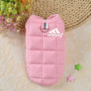 Pet clothing winter thickened dog clothes autumn and winter new cotton-padded jacket vest multi-color waterproof warm - V.I.P Digital Presence