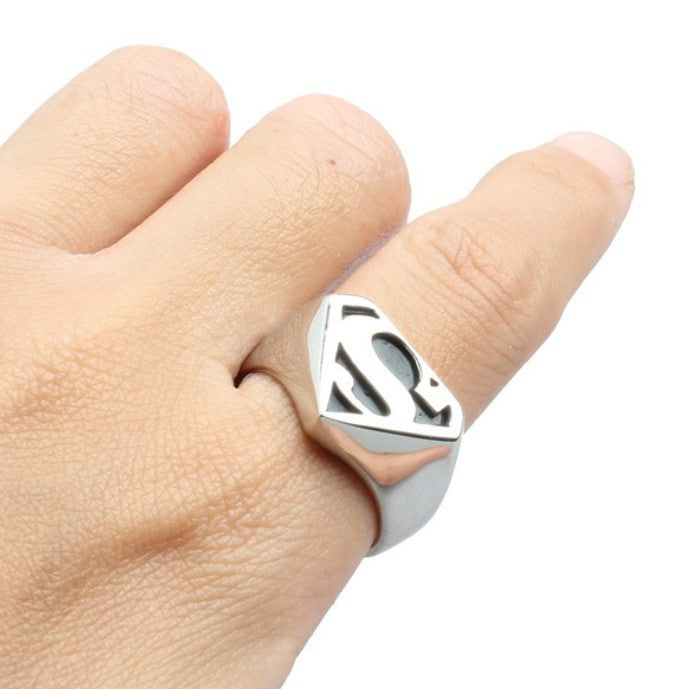 Superman Men's Ring European and American Fashion - V.I.P Digital Presence