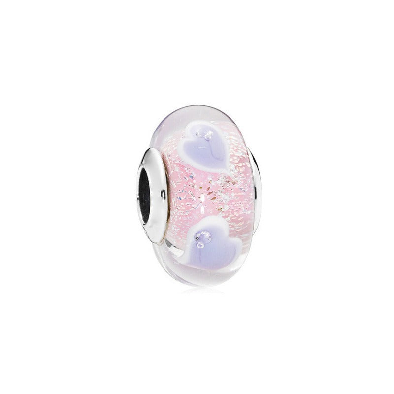 Platinum Di Love Rainbow Glass Beads Hanging Beads DIY Accessories Beads - V.I.P Digital Presence